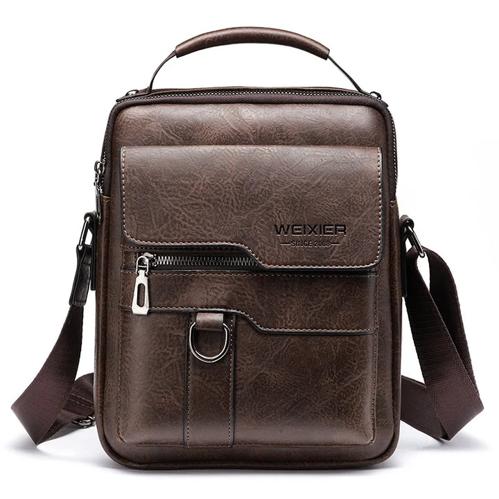 Men's durable classic shoulder bag with adjustable strap, perfect for everyday use, work, or travel.