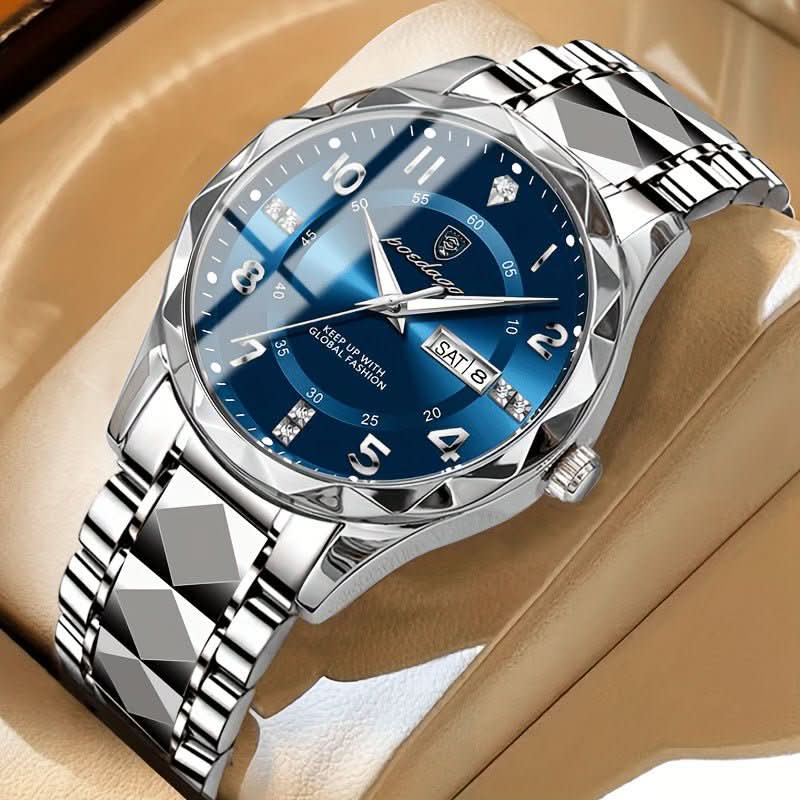 High-performance men's sports watch, rugged design and durable construction.