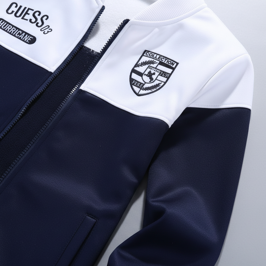 Comfortable men's Eddie tracksuit in baseball style, ideal for athletic wear & casual fashion.