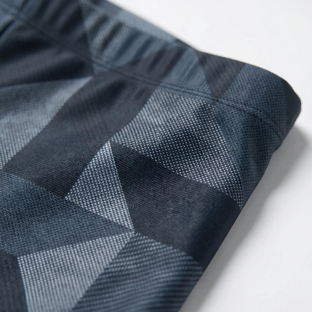 Comfortable men's swim boxers with elastic waist, designed for durable performance in swimming & water sports.