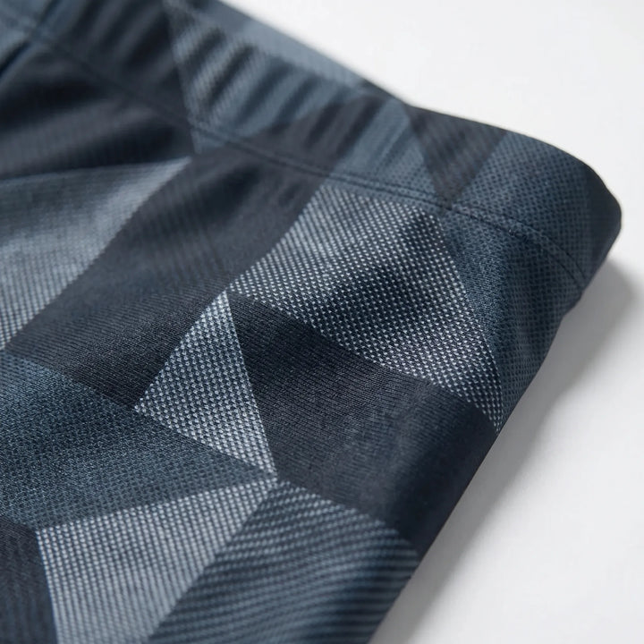 Comfortable men's swim boxers with elastic waist, designed for durable performance in swimming & water sports.