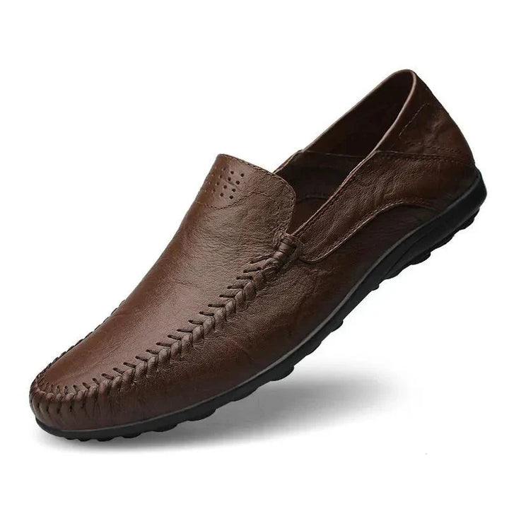 Stylish men's classic Italian style loafers. Comfortable slip-on design, perfect for men's fashion footwear.