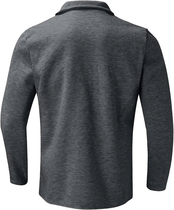 Office-appropriate men's blazer, lightly structured, versatile for professional and casual settings.