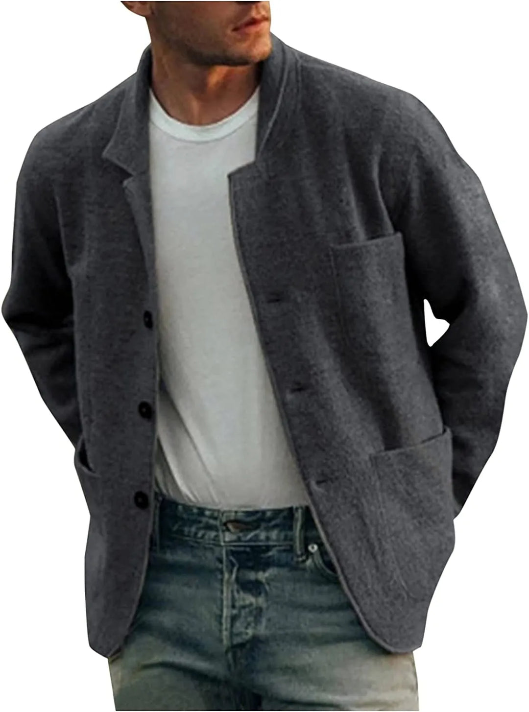 Josua lightly structured men's blazer, versatile smart casual wear for contemporary style.