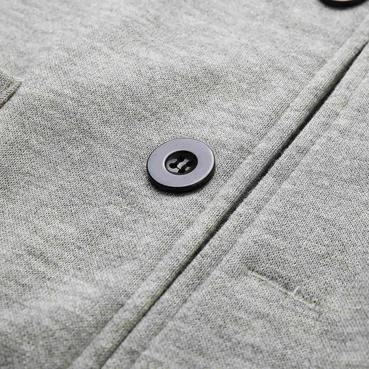 Smart casual men's blazer, lightly structured for versatile styling and modern looks.