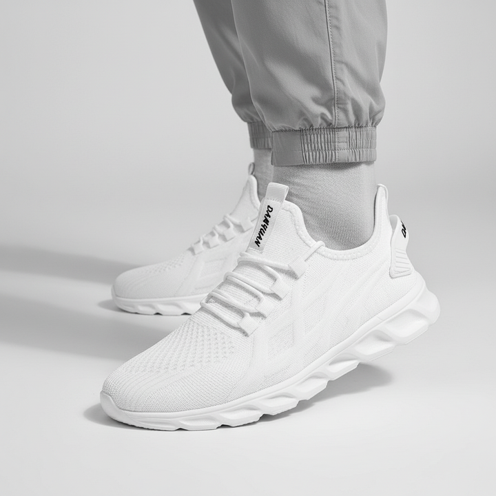 Jake men's breathable knit athletic shoes, ultra-lightweight design for maximum comfort & flexible movement.