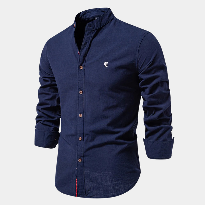 Tayler men's lightweight long-sleeve summer shirt, a stylish button-down for cool, comfortable fashion.