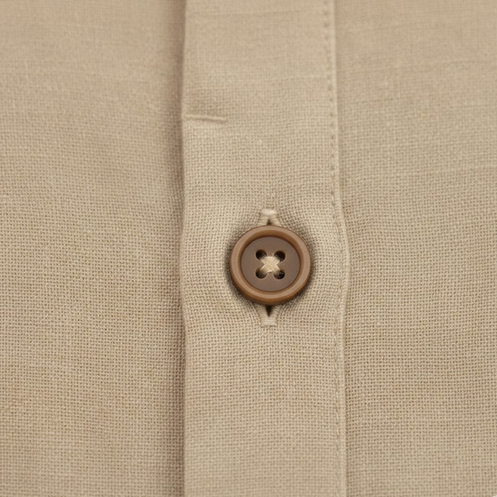 Lightweight men's short sleeve button-up polo. A versatile shirt for summer, casual wear, and men's fashion.