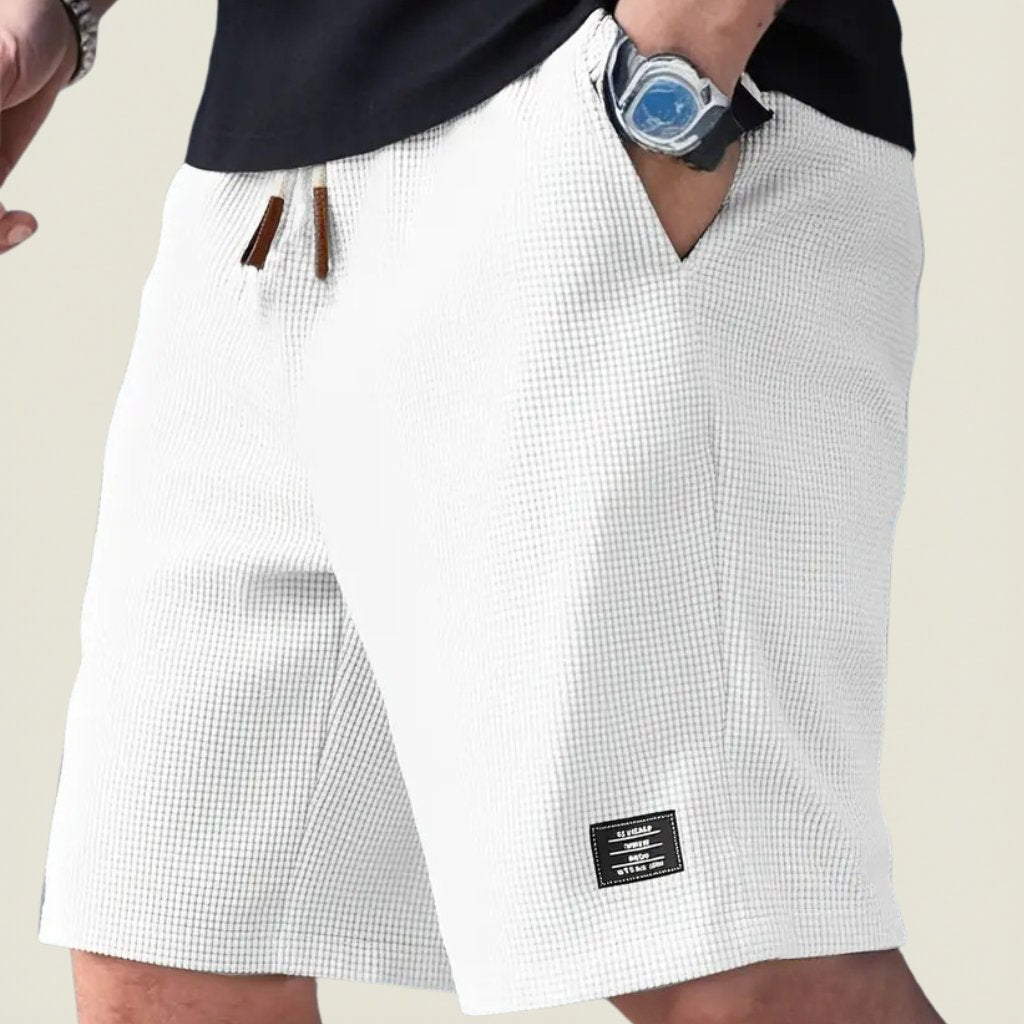Men's versatile summer shorts, designed for comfort and ease, great for travel & warm days.