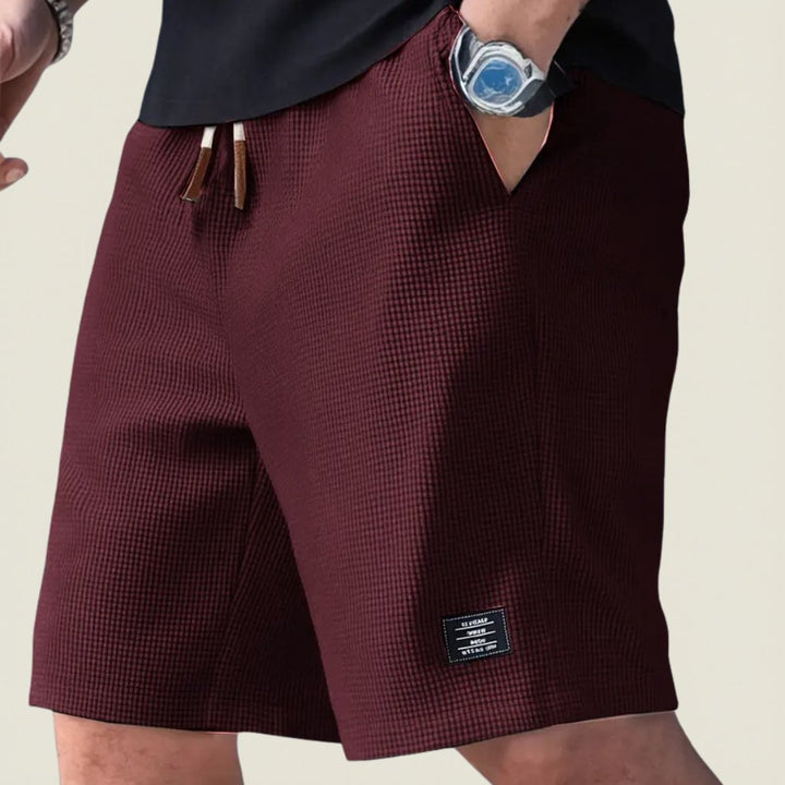 Casual men's shorts with a relaxed fit, perfect for lounging or warm weather adventures.