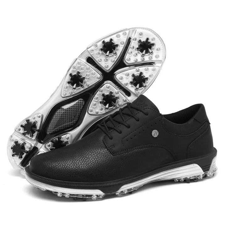 Comfortable men's golf footwear. Limited edition performance shoes with excellent grip for all-day play.
