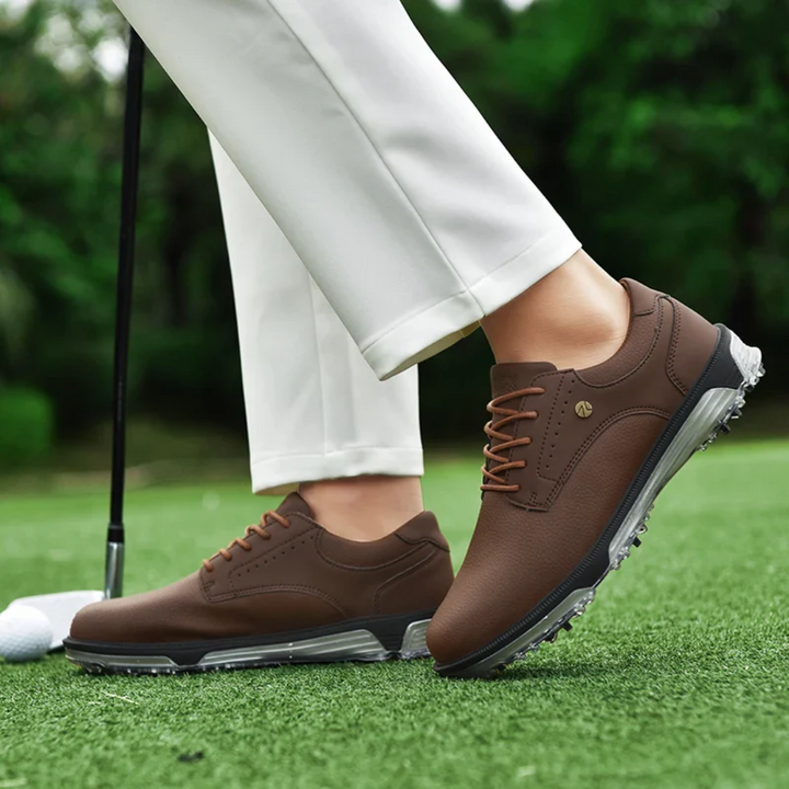 Men's limited edition sport golf shoes, combining stylish design with waterproof performance and superior grip.