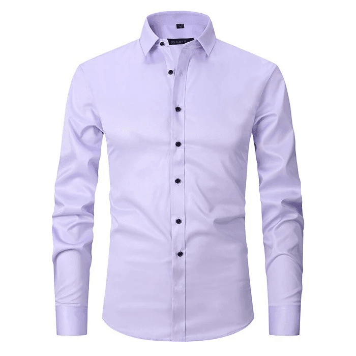 Sharp men's long-sleeve dress shirt, ideal for office and business professional wear.