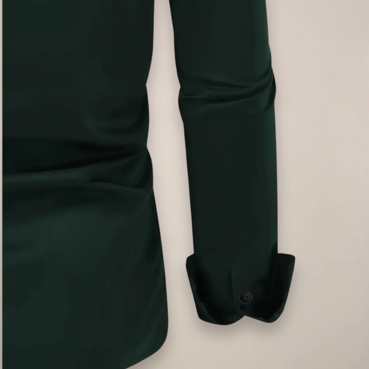 Comfortable men's long-sleeve shirt, regular fit, with a classic notched collar, perfect for autumn/spring fashion.