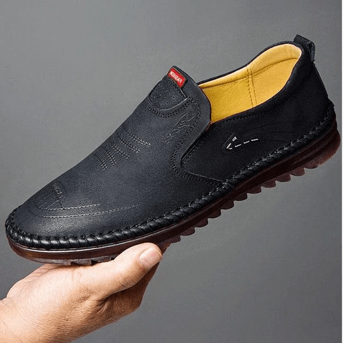 Lorenzo men's orthopaedic comfort shoes, featuring shock-absorbing soles & ergonomic design for daily foot health.