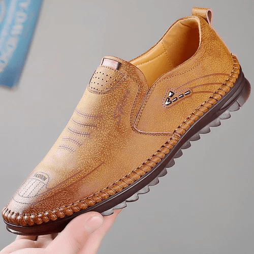 Men's Lorenzo orthopaedic shoes, providing pain-free support, ideal for walking & overall foot health.
