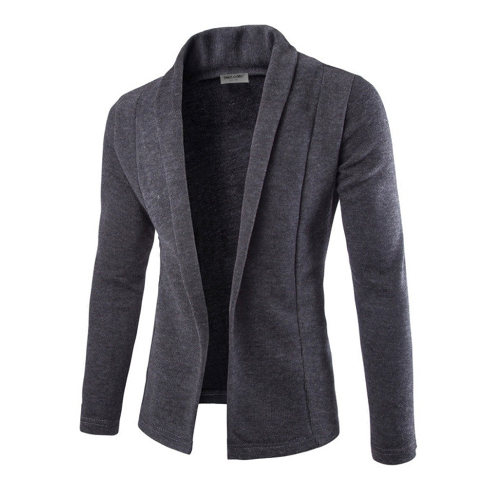Men's luxury stretch slim-fit blazer. Modern style, perfect for business, office, or smart casual wear.