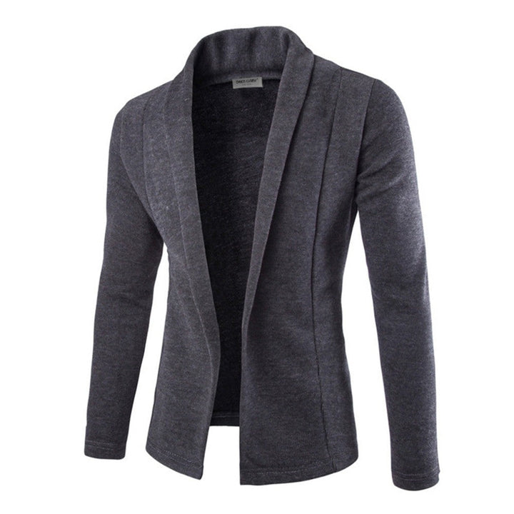 Men's luxury stretch slim-fit blazer. Modern style, perfect for business, office, or smart casual wear.
