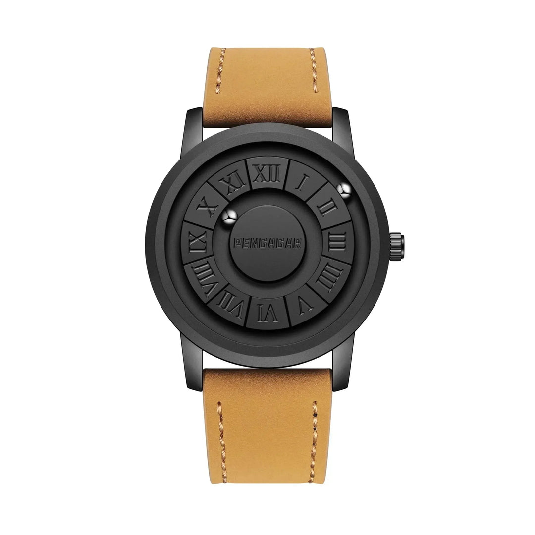 Stylish minimalist men's watch, water resistant, perfect for modern accessory lovers.