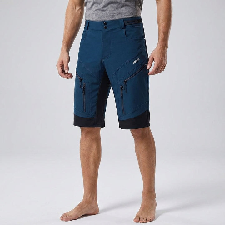 Lightweight men's running shorts, Marvin model, for gym, training, and ultimate athletic comfort.
