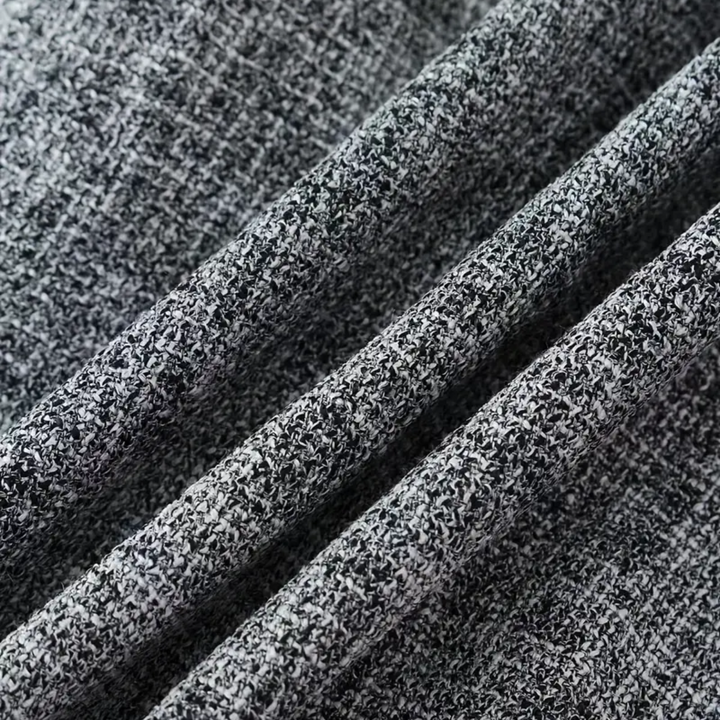 Classic single-breasted men's blazer with a stand collar. Tailored for a modern, sophisticated look. Outerwear.