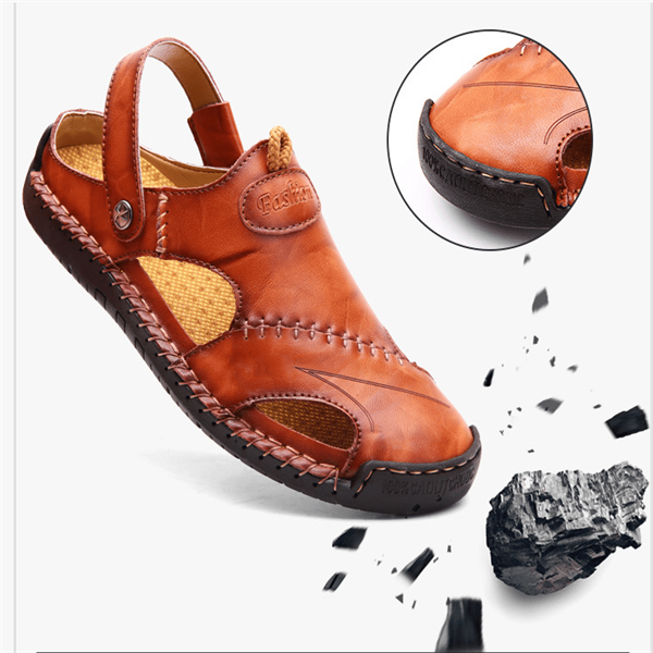 Men's orthopedic sandals with arch support for all-day comfort and foot support.