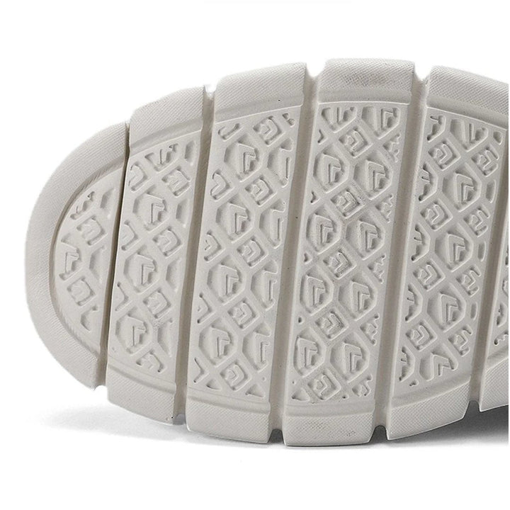 Comfortable men's athletic walking shoes, orthopedic features for arch support.