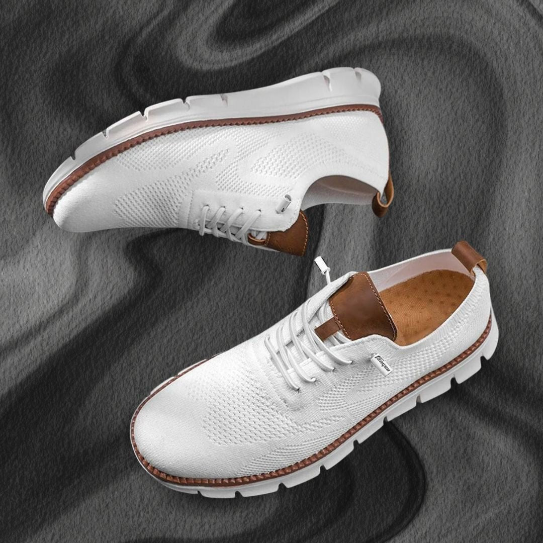 Active men's walking shoes, orthopedic design ensures all-day comfort & support.