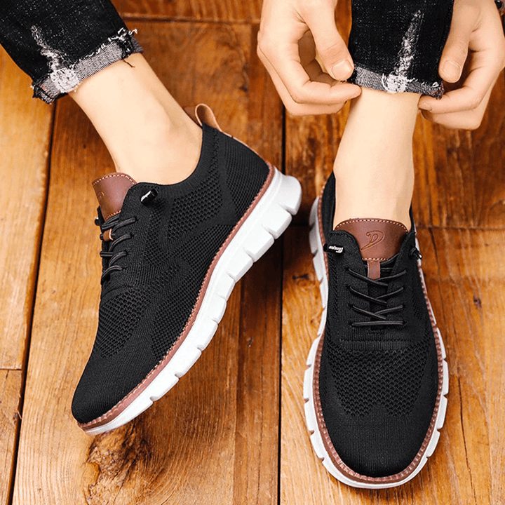 Breathable, lightweight men's orthopedic walking shoes for active lifestyle. Flexible sole & arch support.
