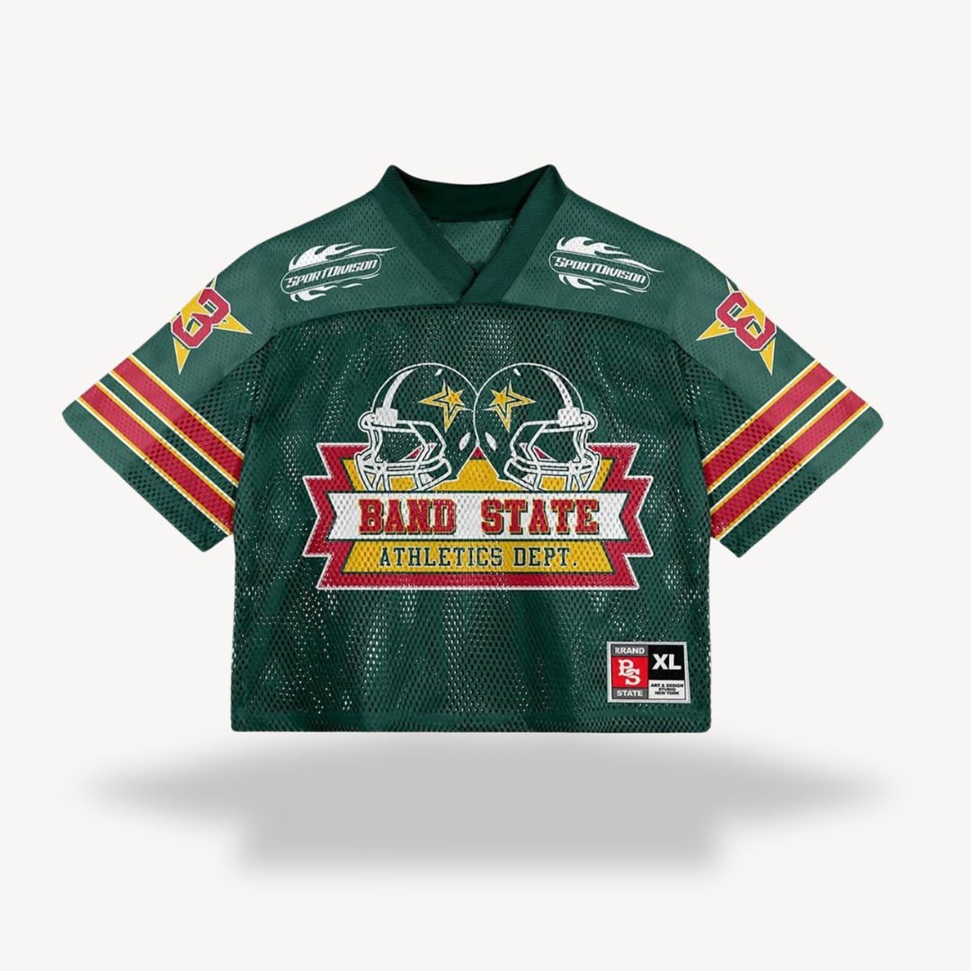 Rear view of a men's oversized sport t-shirt, showcasing relaxed fit and comfortable design.