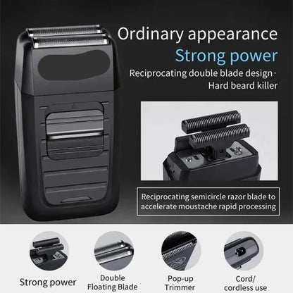 Ergonomic design of men's electric hair clipper for comfortable personal care and cutting