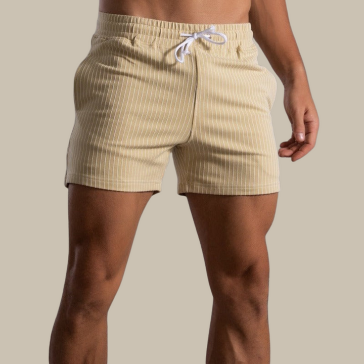 Men's quick-dry ripstop swim trunks for beach & pool. Stylish & comfortable summer essential.
