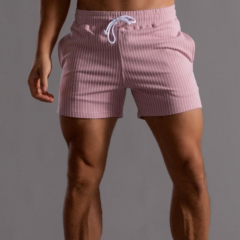 Quick-dry pool shorts for men. Stylish, comfortable, and perfect beachwear for summer vacations.