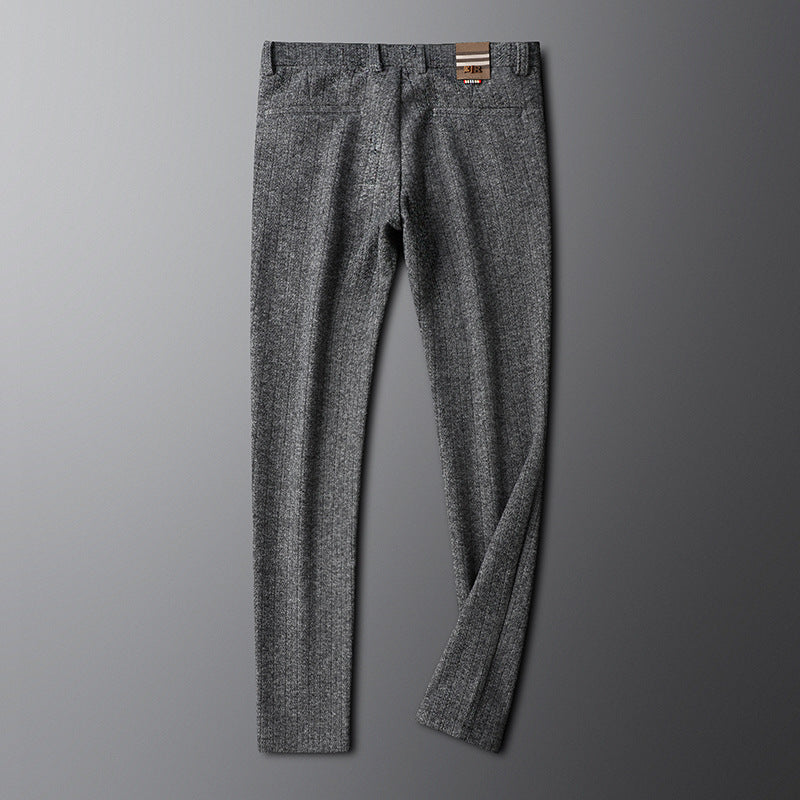 Comfortable men's Regent tailored trousers with a modern fit, perfect for versatile everyday style.