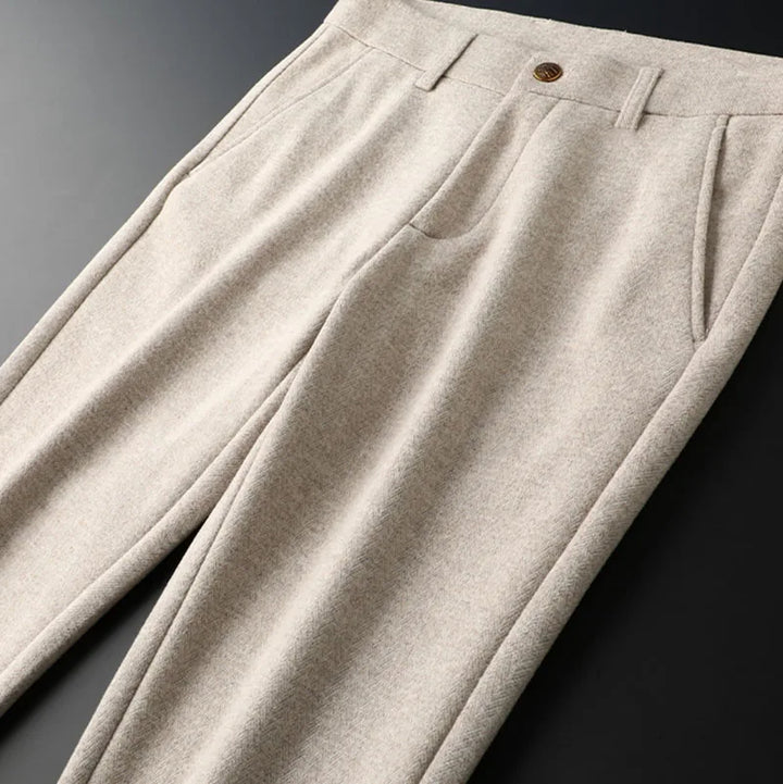 Versatile men's Regent tailored trousers, ideal for dress, casual, office, or everyday modern style.