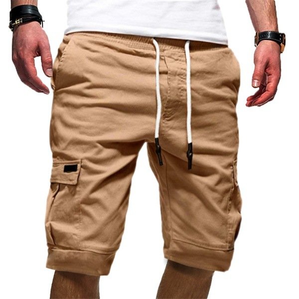 Casual men's summer cargo shorts with a comfortable relaxed fit. Ideal for walking & everyday wear.