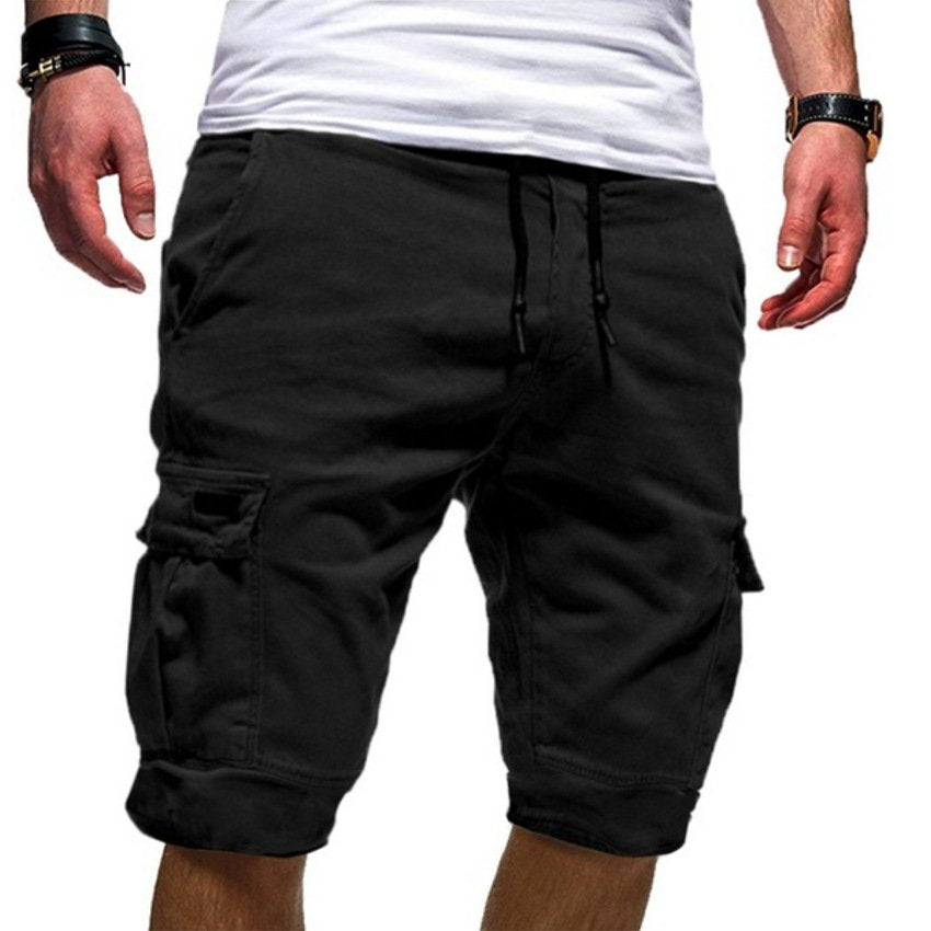 Multi-pocket men's walking shorts in a relaxed fit. Great for outdoor comfort & summer style.
