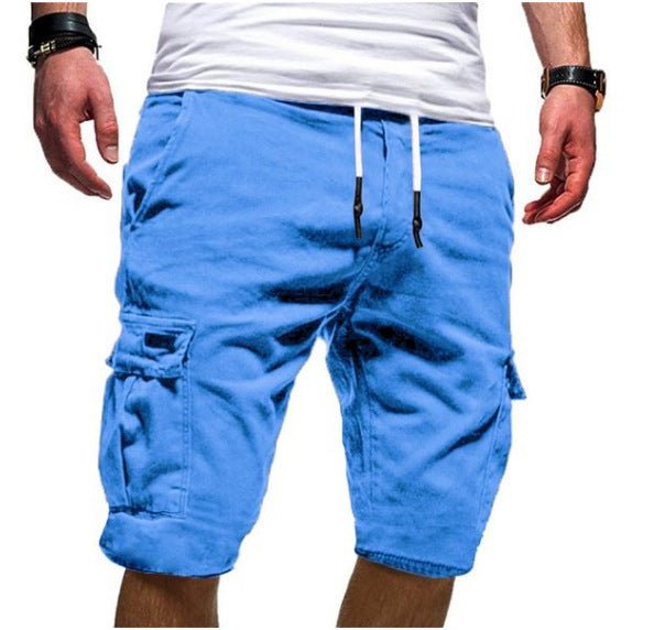 Comfortable men's relaxed fit cargo shorts. Summer-ready with multi-pockets for walking & outdoor.