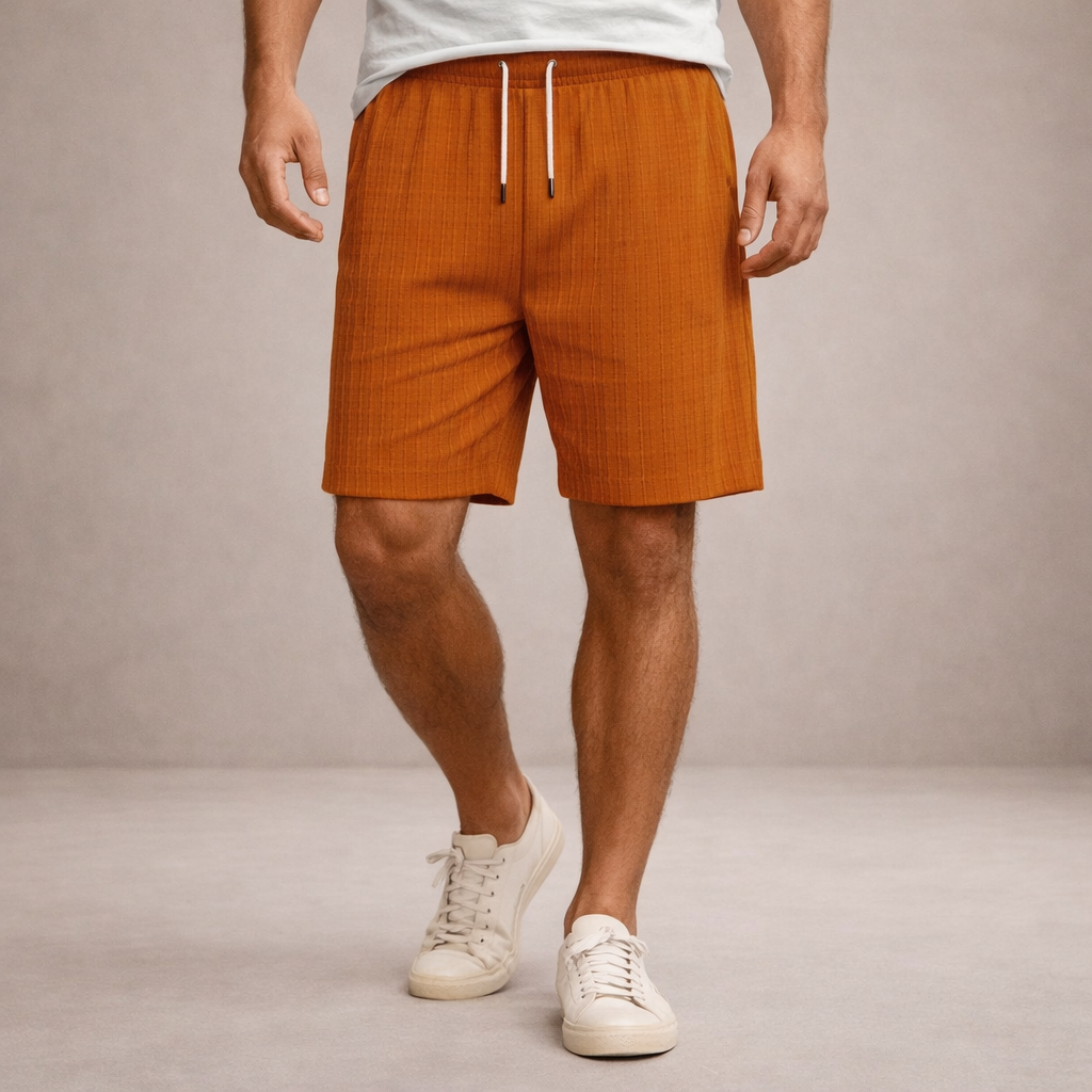 Men's versatile relaxed fit shorts, great for summer fashion & ultimate comfort.