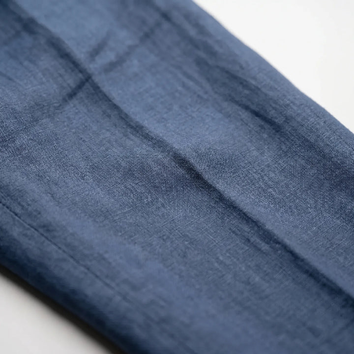 Effortless men's relaxed fit casual trousers, designed for summer comfort and stylish warm weather fashion.