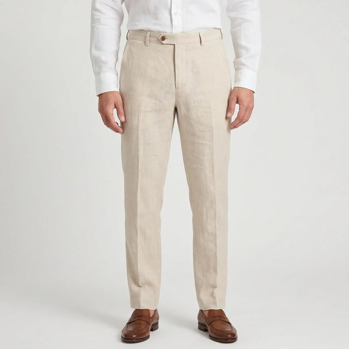 Lightweight men's relaxed fit summer pants, ensuring ultimate comfort for versatile everyday wear.