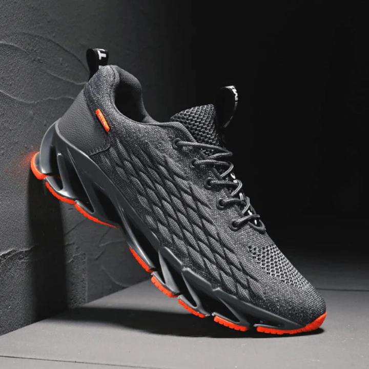 Men's responsive athletic running sneakers, ideal for high-performance training, sport, and comfortable gym workouts.