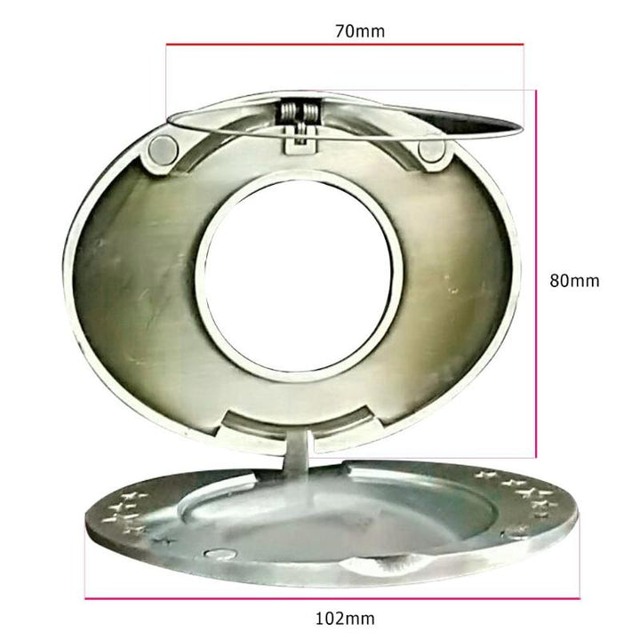 Effortless hands-free drink holding with this men's retractable belt buckle.