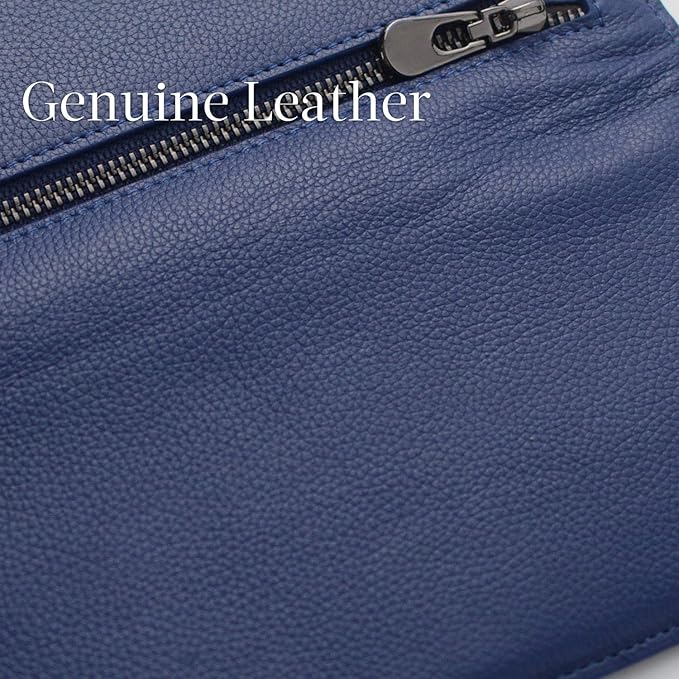 Secure men's RFID blocking wallet, discreet data protection for cards.