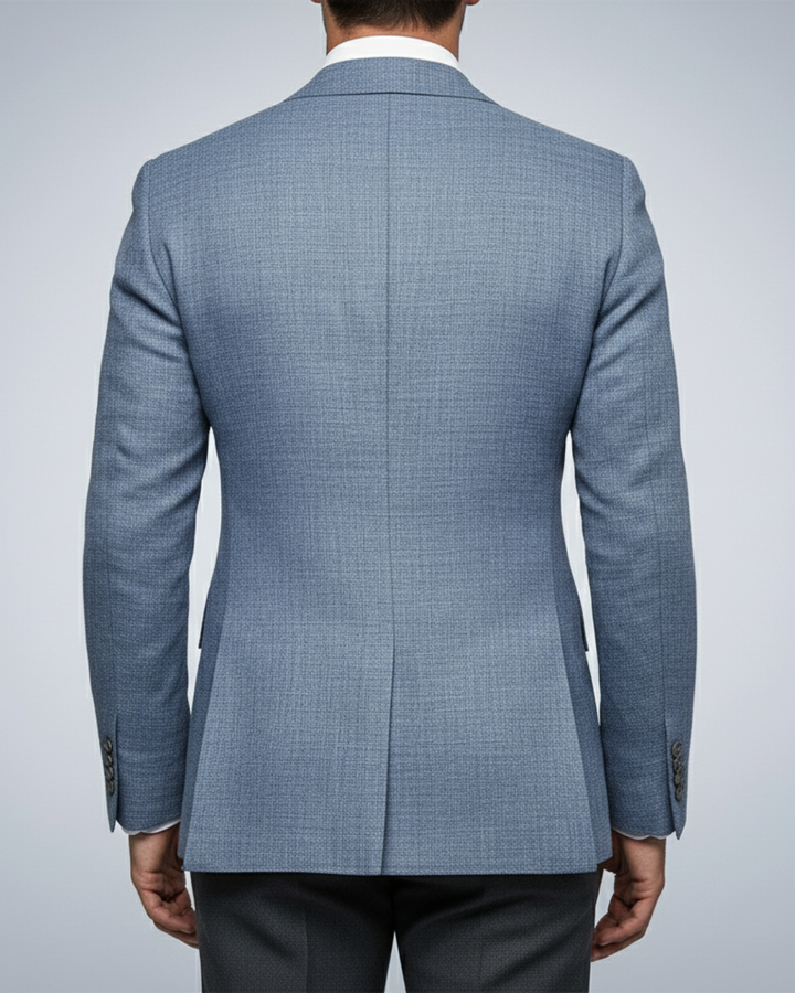 Elegant men's event jacket, a comfortable slim fit blazer for business meetings and fashionable formal outfits.