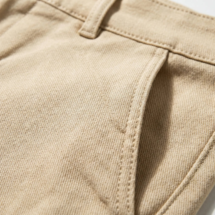 Versatile men's slim fit chino trousers, perfect for smart casual looks or daily office wear.