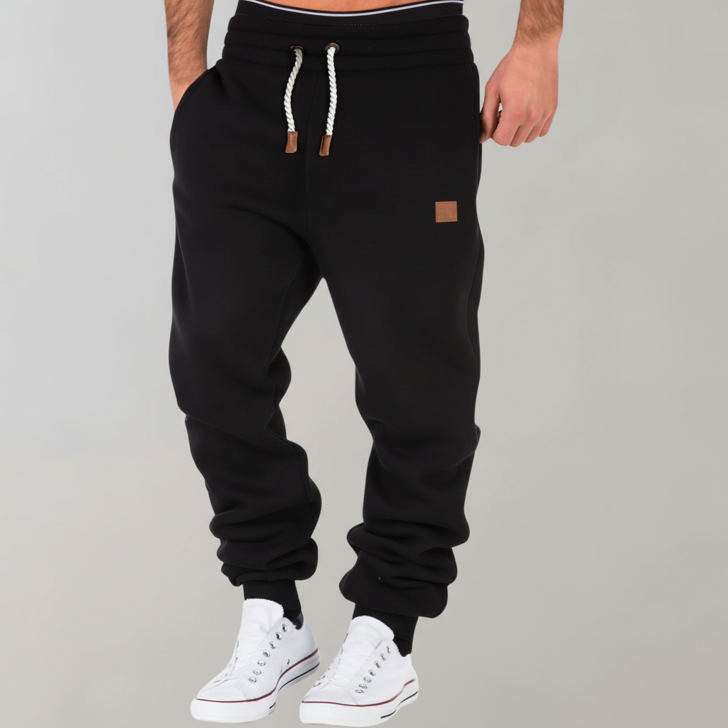 Soft, comfortable men's slim-fit joggers. Perfect casual pants for ultimate comfort and modern street style.