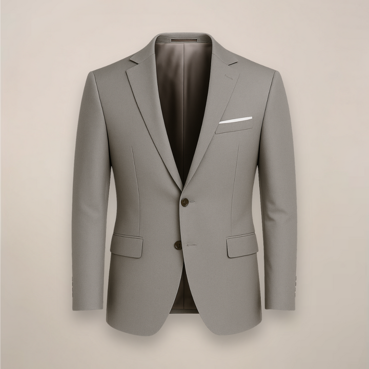 Stylish men's tailored blazer, ideal for formal occasions, weddings, or modern business wear.