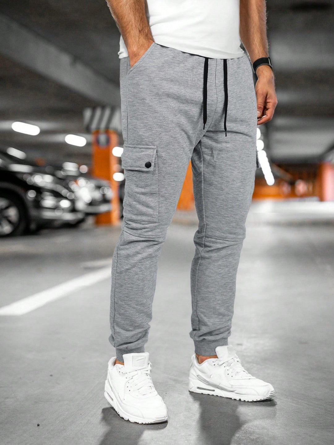 Men's slim-fit streetwear joggers, Leland ultimate comfort tapered design for men.
