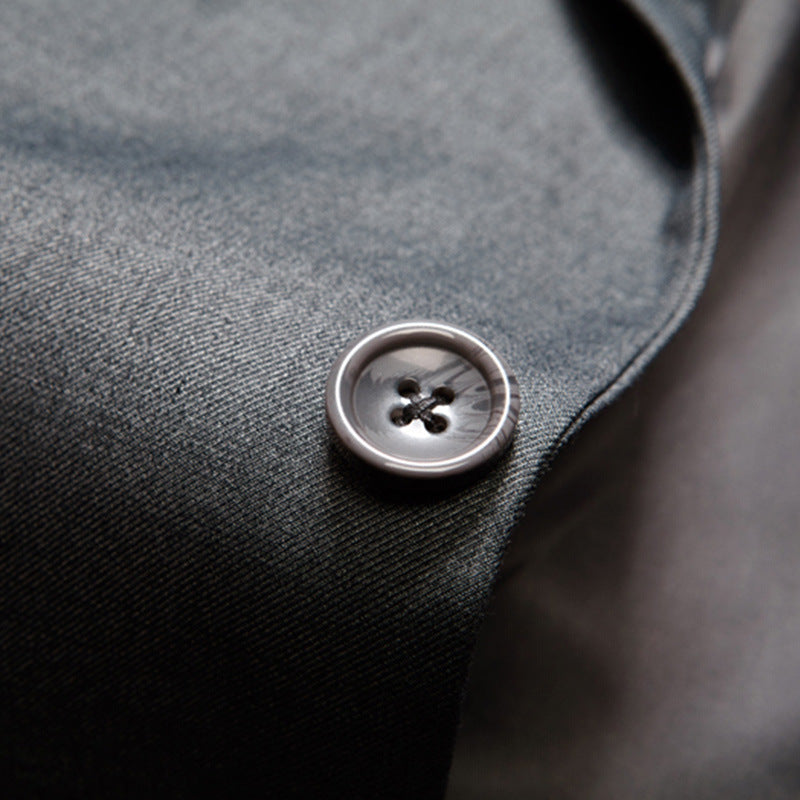 Stylish men's slim fit suit, a complete three-piece outfit for groomsmen, business professionals, and formal occasions.